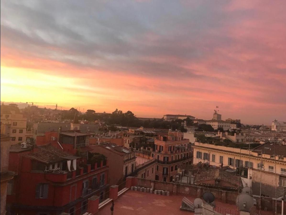 Spanish Steps Rome View Extérieur photo