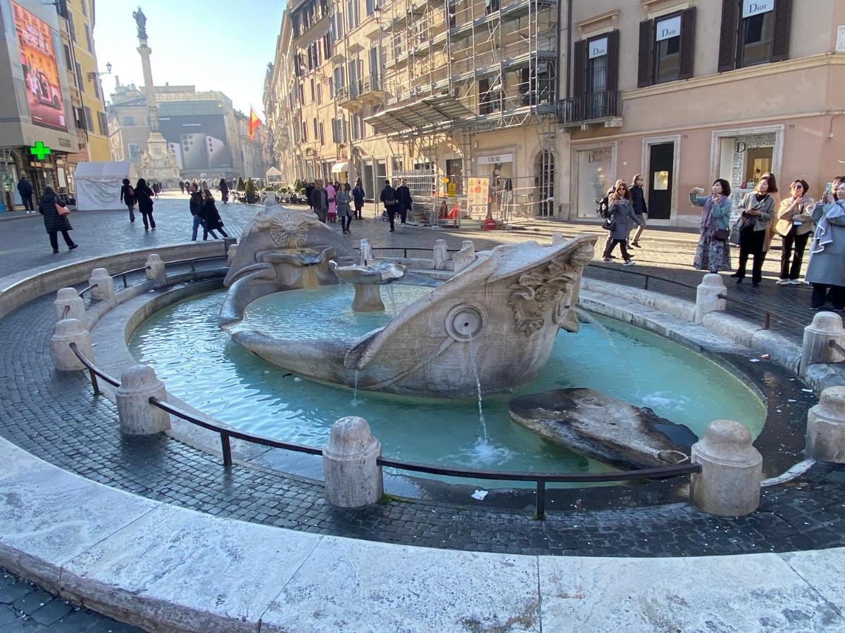 Spanish Steps Rome View Extérieur photo