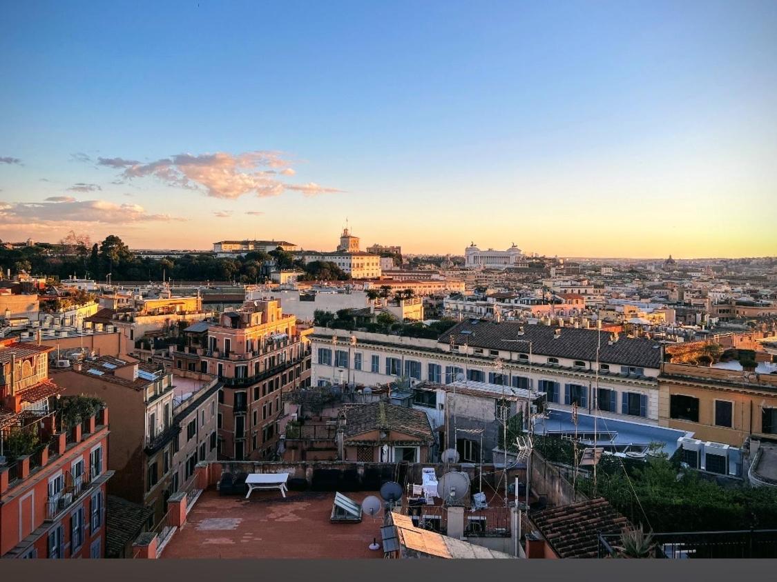 Spanish Steps Rome View Extérieur photo