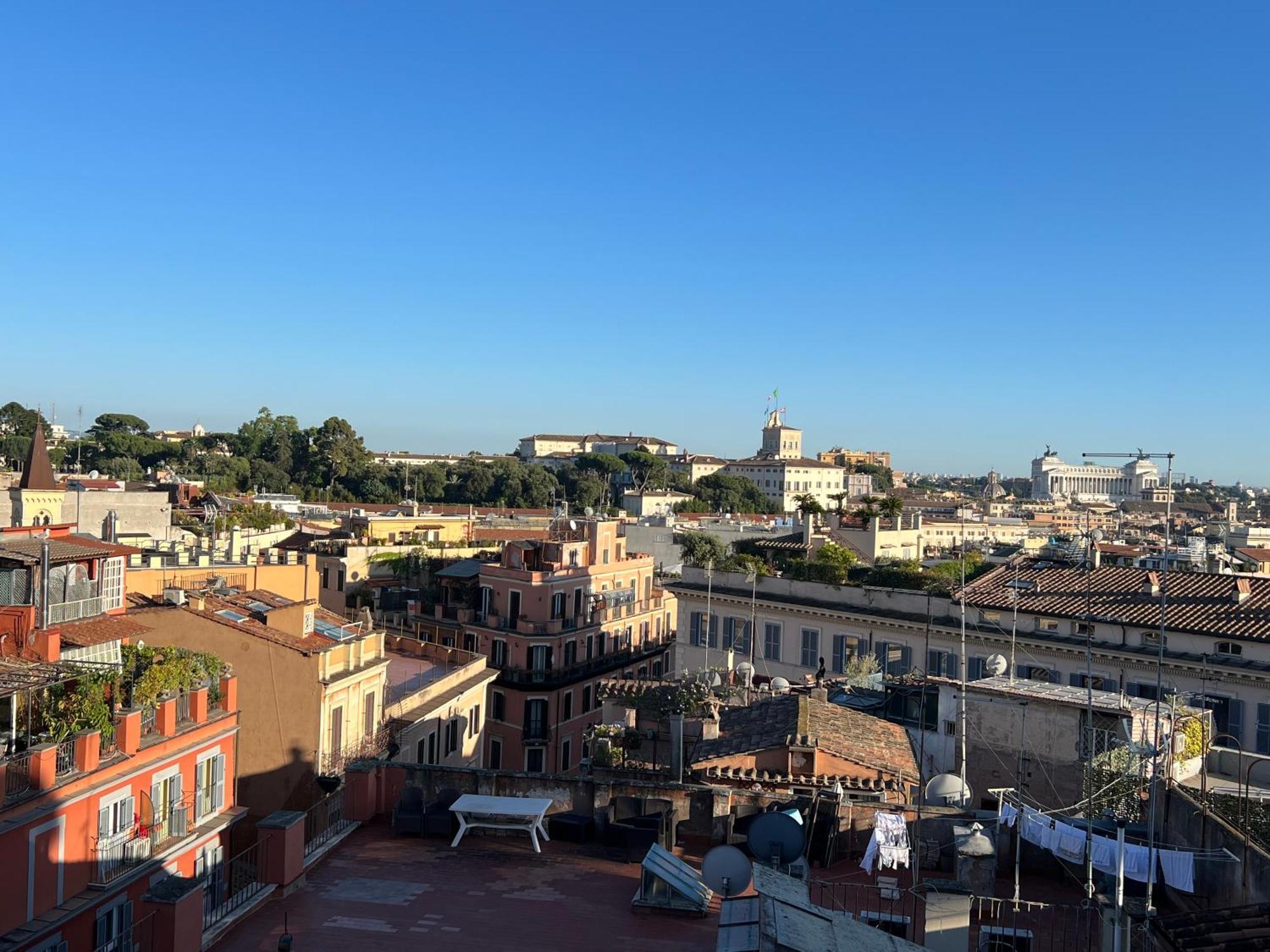 Spanish Steps Rome View Extérieur photo